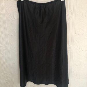 Vintage slip maybe 90's black satin